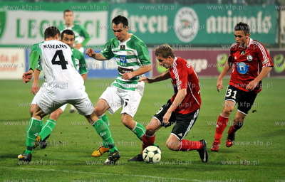 Gdansk. XXII kolejka Ekstraklasy pilki noznej Lechia...