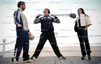 Gdynia. Scena Letnia w Orlowie. Wystep kabaretu Limo....