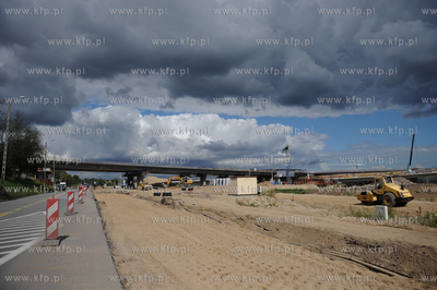 Gdansk. Budowa obwodnicy Poludniowej - wezla Lipce
02.09.2011
fot....