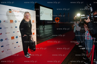Sopot - Molo. Inauguracaj 5 edycji Orange Kina Letniego.
Nz...