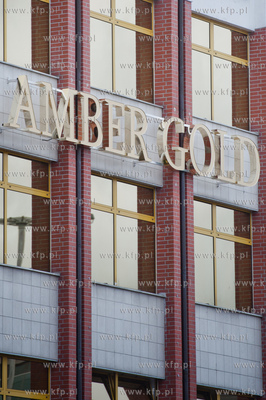 Gdansk. Centrala spolki Amber Gold przy ulicy Dlugie...