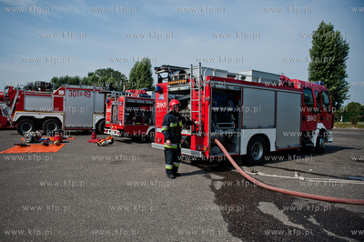 Gdansk. Teren bazy autobusowej ZKM przy ul. Hallera....