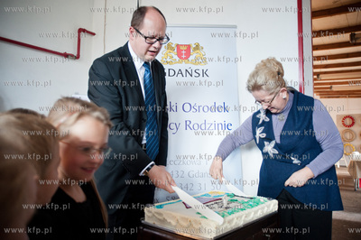 Gdansk. Osiedle Sitowie. Obchody pierwszej rocznicy...