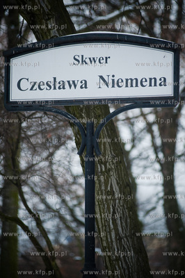 Gdansk. Skwer im. Czeslawa Niemena.
17.01.2013
fot....