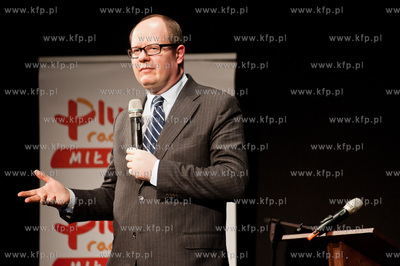 Gdansk. Teatr Miniatura.  Uroczystosc wreczenia nagrod...