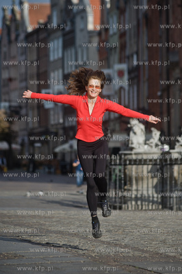 Gdansk. Aktorka z Gdanska, mieszkajaca obecnie w LA...