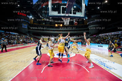 Sopot. Ergo Arena. Mecz sparfingowy Trefl Sopot - Asseco...