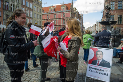 Gdansk. Dlugi Targ. Spotkanie Regionalnego Komitetu...