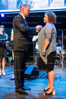 Gdansk. Europejskie Centrum Solidarnosci. Gala 70-lecia...