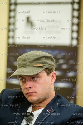 Gdynia. Festiwal Filmow w Gdyni. Konferencja z tworcami...