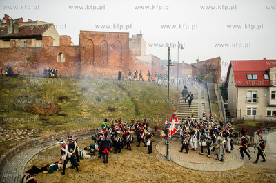 Tczew. Okolice murow obronnych. Piata inscenizacja...