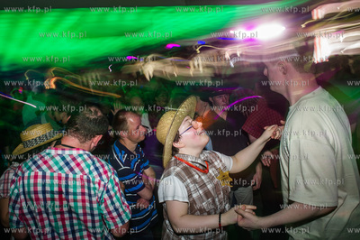 Gdansk. Klub Miasto Anaiolow. Wild West Disco - Impreza...