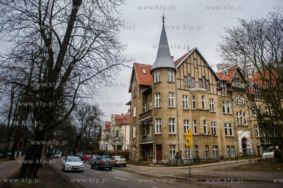 Gdańsk. Wrzeszcz. Kamienica przy ul. Jaśkowa Dolina...