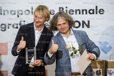 Gdańsk. Wrzeszcz. Galeria Bałtycka. Gala wręczenia...