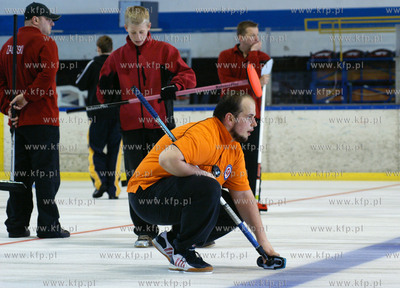 Gdansk, Hala Olivia. Mistrzostwa Polski w Curlingu....