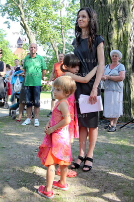 Sopot. Odsloniecie tablicy pamiatkowej honorujacej...