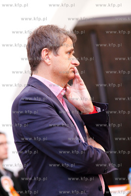 Bytow. Janusz Palikot spotkal sie z mieszkancami miasta....