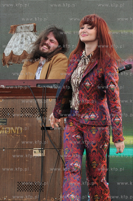 Sopot. Plac Kuracyjny przy sopockim molo. Koncert Ani...