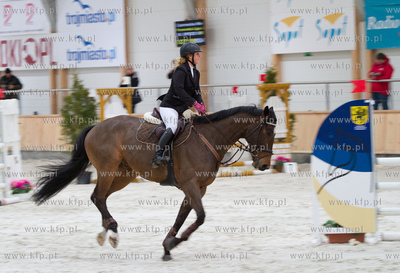 Pierwsze Zawody Ogolnopolskie w nowej hali Hipodromu...