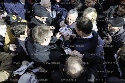 Starogard Gdanski. Spotkanie kandydata PiS na prezydenta...