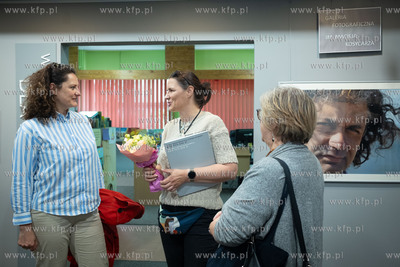 Gdansk 10.07.2025 Wernisaz wystawy Karoliny Misztal...