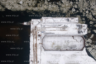 Budowa mostu na Wisle na trasie autostrady A1 w okolicy...