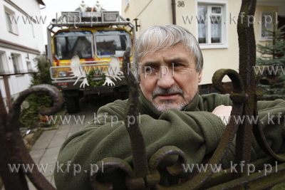 Romuald Koperski - podroznik. 09.04.2008 fot. Wojtek...
