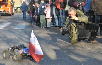 Gdansk. Parada z okazji 93 rocznicy odzyskania przez...