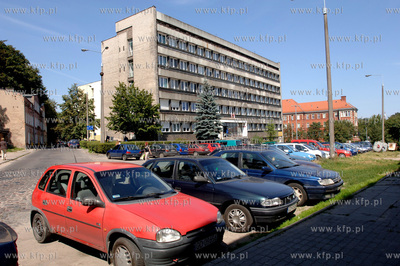 Gdansk Biskupia Gorka. Biurowce na ul. Na Stoku. 6.08.2007...