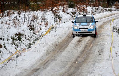 8 Rajd  Lotos Baltic Cup. Meta odcinka specjalnego...