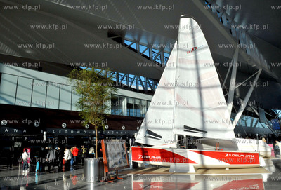 Pierwszy dzien funkcjonowania nowego terminalu T2 gdańskiego...