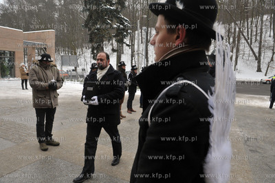 Pogrzeb Macieja Korwina, dyrektora Teatru Muzycznego...