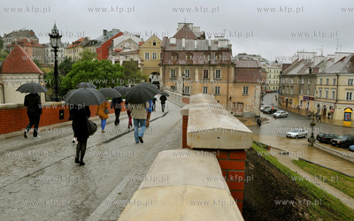 Zwiedzanie Lublina przez uczestnikow pierwszego, promocyjnego...