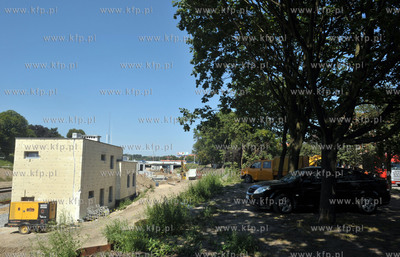 Budowa przystanu SKM Srodmiescie. 22.07.2014 fot. Maciej...