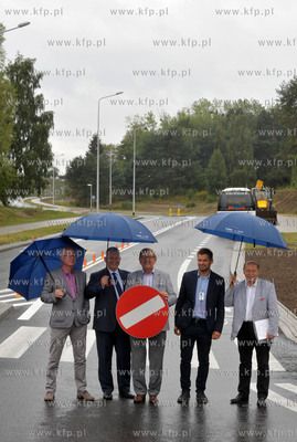 Otwarcie wezlow i dojazdow do przystanku PKM Jasien....