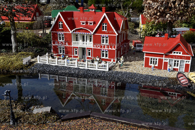 Legoland w Billund, Dania. Park miniatur z klocków...