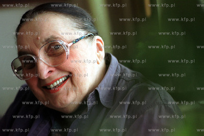 Lucyna Legut listopad 1999 fot. LUKASZ GLOWALA / KFP...