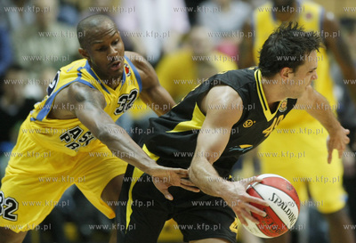 Gdynia. Polska Liga Koszykowki. Mecz Asseco Prokom...