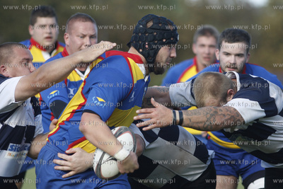 Sopot. I liga rugby. Ogniwo Sopot - Pogon Siedlce.
17.09.2011
fot....