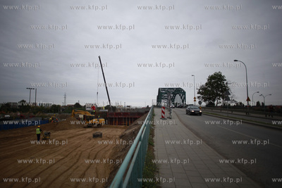 Gdansk. Przebudowa skrzyzowania  ul. Grunwaldzka z...