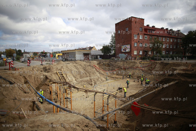 Gdansk. Budowa tunel pod ul. Hynka.
27.09.2011
fot....