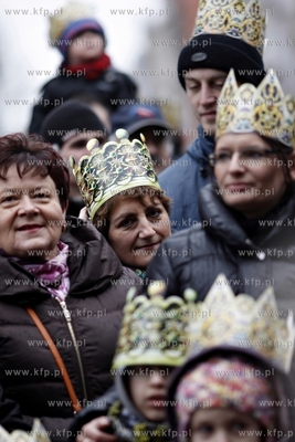 Orszak trzech kroli przeszedl ulicami Gdanska.
06.01.2012
fot....