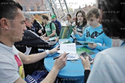 Gdansk. Puchar Henri Delaunaya na Targu Weglowym. ...