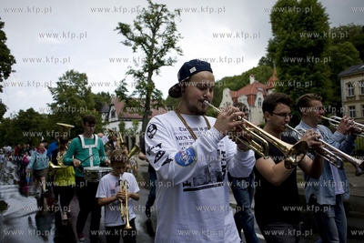 Gdańsk Wrzeszcz. Święto ul. Jaśkowa Dolina. Nz....