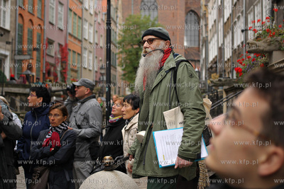 Spacer teatralny ulicami Gdańska, który poprowadził...