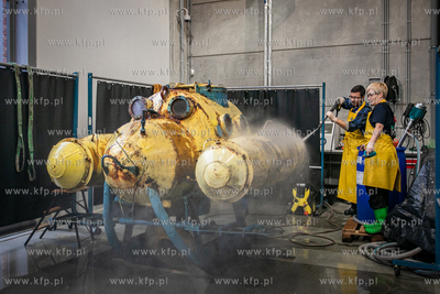 Centrum Konserwacji Wraków Statków w Tczewie. Rozpoczęcie...