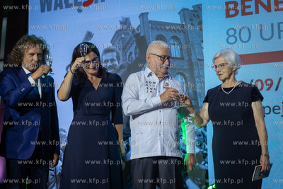 Europejskie Centrum Kultury. Benefis Lecha Wałęsa...