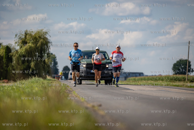 Kwidzyn. Zakonczenie biegu Karoliny Napiórkowskiej...
