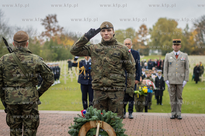 Cmentarz Francuski w Gdańsku - obchody Święta Niepodległosci...