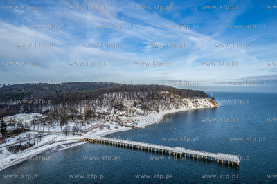 Gdynia Orłowo. Molo, klif.
15.01.2026
fot. Krzysztof...